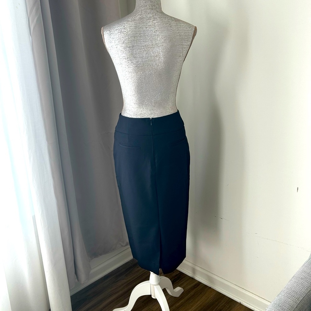 ICO Navy Blue business skirt
